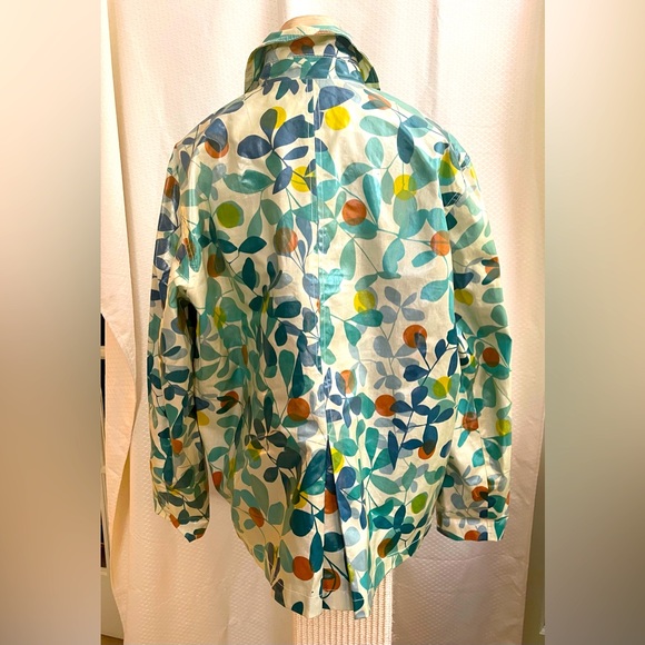 😎 Chico’s colorful rain jacket - Picture 2 of 7